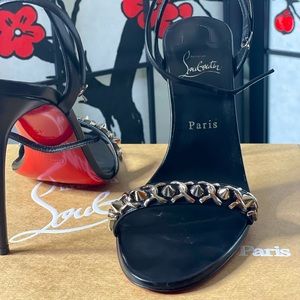 (LIKE NEW, DUSTBAG/BOX INCLUDED) LOUBIGIRL REDBOTTOM HEELS! SIZE 41, 9-9.5